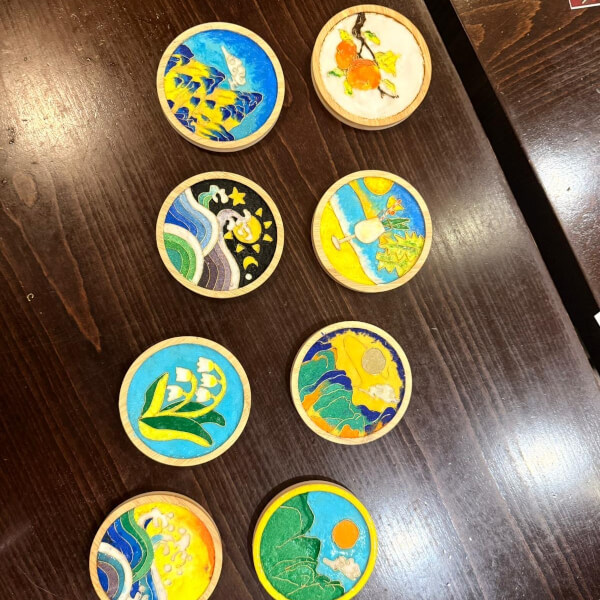 Work made by Ashlee Schofield in the workshop